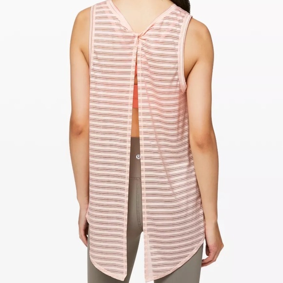 Lululemon Meet Halfway Tank *Striped - Picture 1 of 4